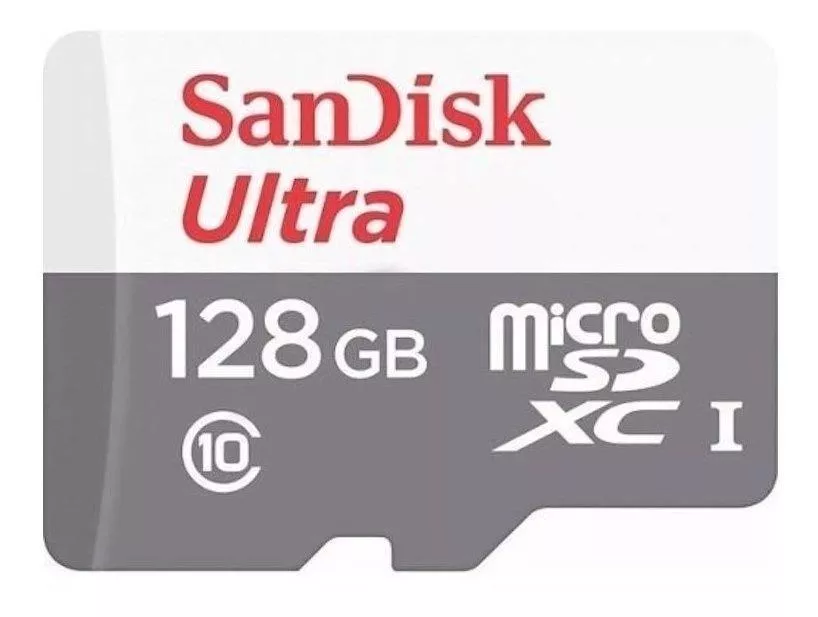 Tarjeta De Memoria Sandisk Sdsquns-128g-gn6ta Ultra Con Adaptador Sd 128gb