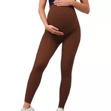 Leggings Maternidad Sin Costuras Premamá Pantalones Mujer