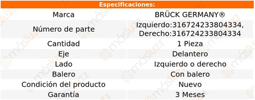 Un Base Amortiguador Del Platina L4 1.6l 02/10 Bruck Foto 2