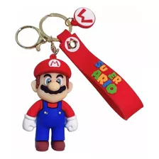 Chaveiro 3d Super Mario Bros Luigi Yoshi Com Pingente