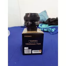 Lente Yongnuo 35mm F2.0 Nikon