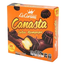 Canasta Chocolate Relleno Rompope 50 Piezas De 6.5 Gr