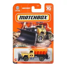 Matchbox Camión Plow Master 6000 Original Coleccionable