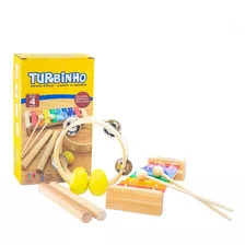 Turbo Kit Musicalização Infantil 04 Itens Br-4a