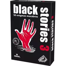 Black Stories 3 - 50 Enigmas Macabros - Galápagos Jogos