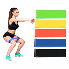 Kit 5 Faixa Elástica Super Thera Band Para Treino Exercícios