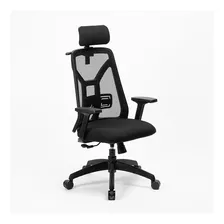 Silla Tokio Ergonómico Mesh Cabezal Regulable Con Percha