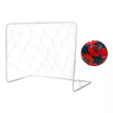 Arco De Futbol Mini Desarmable Juguete Juego Con Pelota