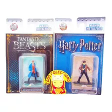 Dos Figuras Metálicas Harry Potter Animales Fantásticos