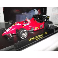 Ferrari F126 C4-rene Arnoux-mundial F1-1984-1/43-altaya
