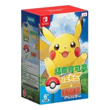 Pokemon Let's Go Pikachu + Pokeball Plus Bundle