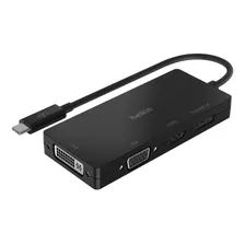 Adaptador Hub Belkin Usb C 4 En 1 Dvi Hdmi Display Port Vga