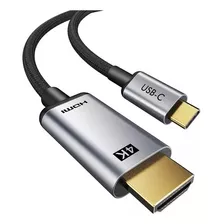 Cabo Adaptador De Usb-c Para Hdmi Full Hd 2 Metro Premium