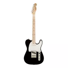 Guitarra Eléctrica Squier By Fender Telecaster De Álamo Black Laca Poliuretánica Con Diapasón De Arce