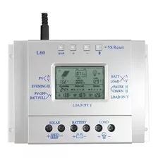 Controlador De Carga 60a Mppt 12v / 24v Energia Solar