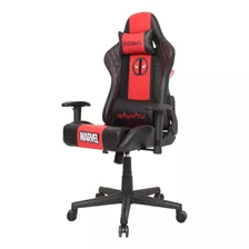 Cadeira Pc Gamer Ergonômica Gaming Giratoria Braço 3d Marvel