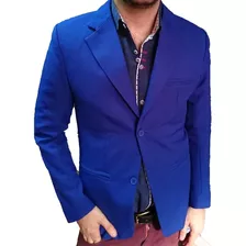 Saco Entallado Hombre Blazer De Vestir Hombre Varios Colores