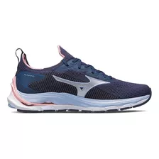 Tênis Mizuno Wave Mirai 5 - Feminino - Marinho