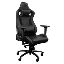 Cadeira Gamer Júpiter Brazil Pc - Preto - Encosto Reclinável 180° - Braços 4d - Almofadas De Pescoço E Lombar