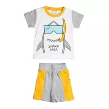 Conjunto Bambino Shark Area Para Bebes