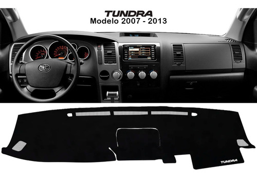 Cubretablero Bordado Toyota Tundra Modelo 2009 Foto 2