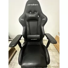 Silla Gamer Dxracer Gladiator Series Color Negro Cuero