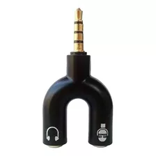 Splitter Audifono Microfono Adaptador Para Ps4 Jack 3.5 Mm 