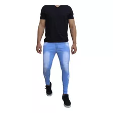 Calça Jeans Masculina Estica Ajusta Ao Corpo Estilosa Top