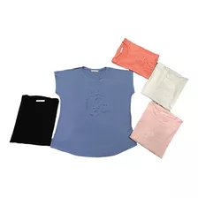  Polera Dama Primavera Verano Hg801 S/m L/xl Oferta