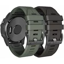 2 Mallas Para Reloj Garmin Fenix 5x/fenix 5x Plus/fenix 6x