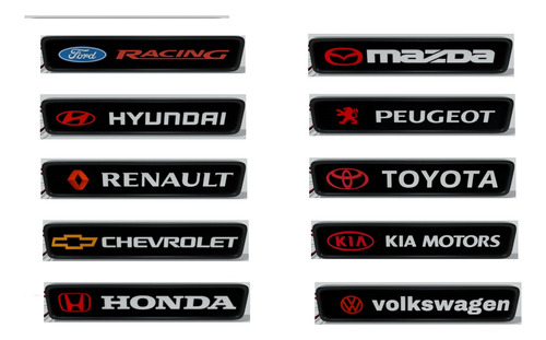 Emblema Led Marca Peugeot  Foto 5