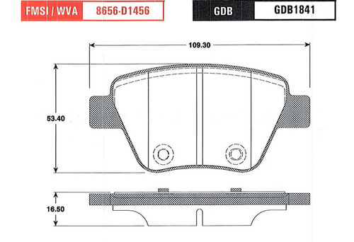 Balatas Trw Trasera Vw Jetta A6 2011 A 2014 Gli Izq Der Foto 3