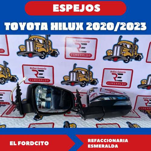 Espejos Toyota Hilux 2020/2023 Foto 3