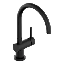 Griferia Cocina Jockey Monocomando Hidromet Curvo Black