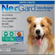 Antipulgas Nexgard Cães 10,1 A 25kg