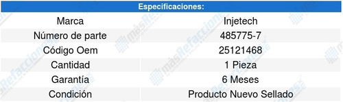 Filtro Combustible L300-3 6cil 3.0l 04-04 Injetech 8251060 Foto 2