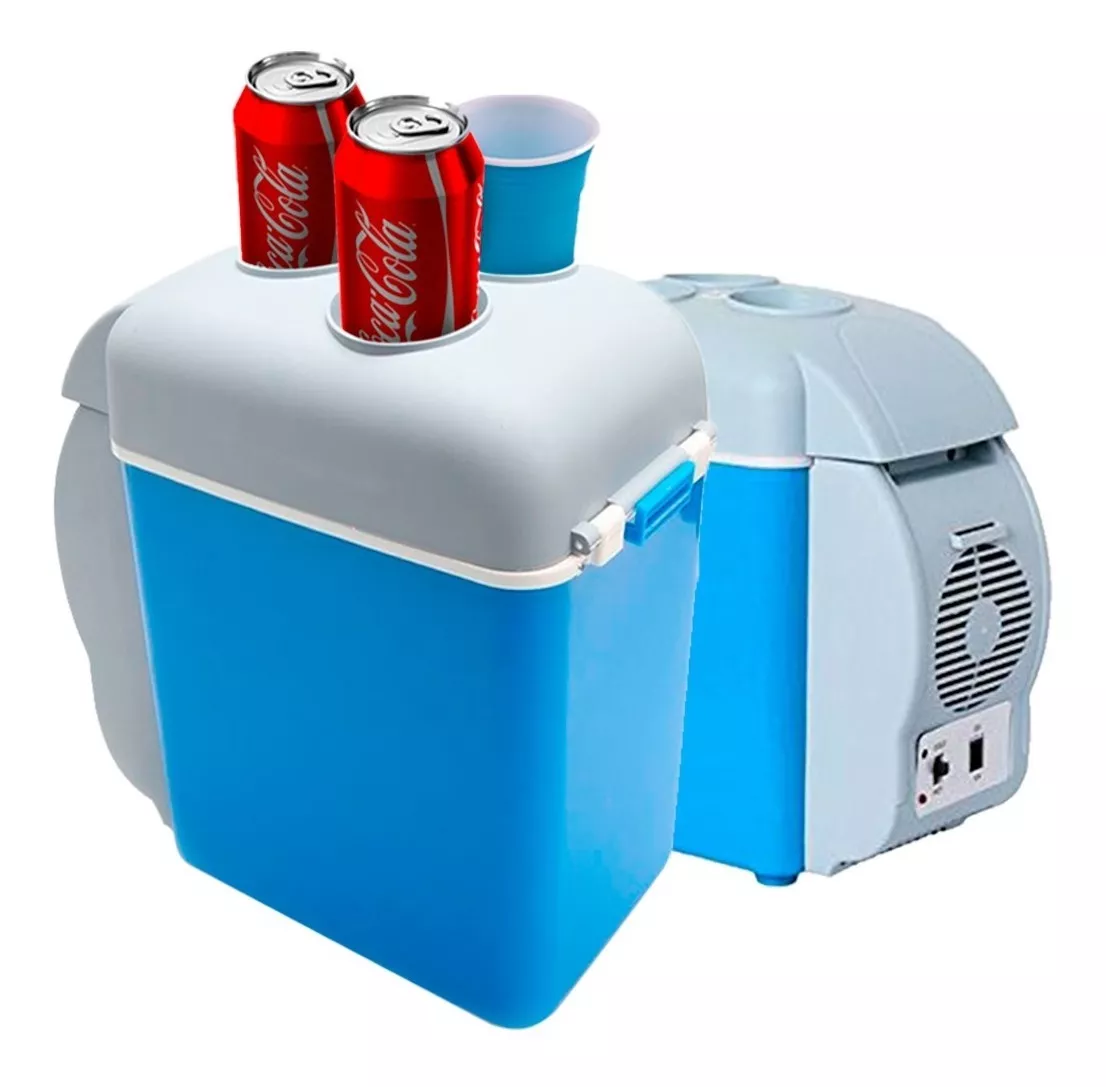 Refrigerador Calefactor Mini Portatil Hogar Auto Viajera