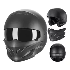 Casco Para Moto Integral Certificado Dot 3/4