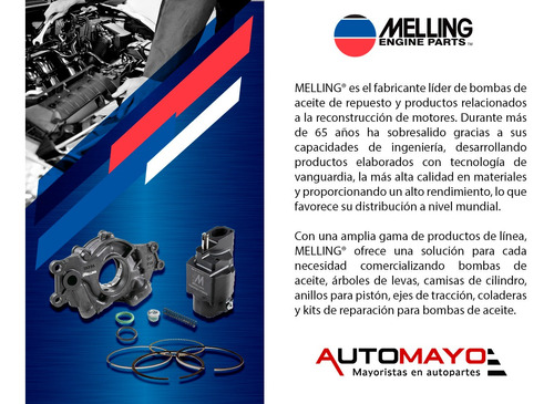 Jgo Anillos Piston Std Daewoo Lanos 4 Cil 1.5l 85 Melling Foto 3