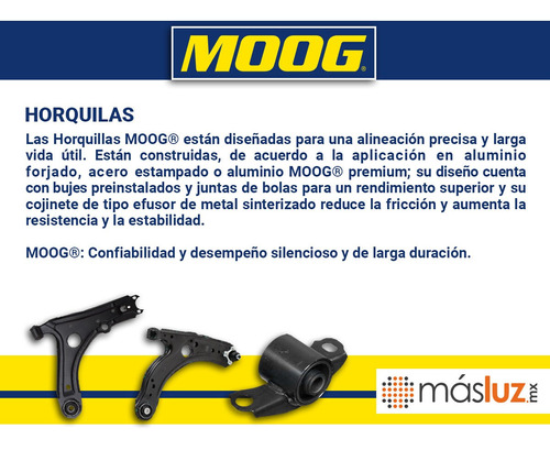 Set Horquillas Inf Del Clio 04 Moog Foto 4