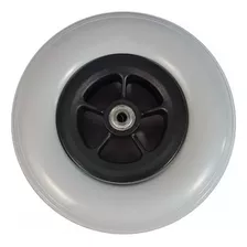 Roda Completa Pneu Maciço Aro 8 ( 200 X 50 ) Com Rolamento