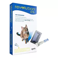 Antipulgas Revolution Gatos 2,5 A 7,5 Kg 45mg - 1 Pipeta