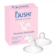 Bushi Pezoneras Silicona 2 Unidades (2 Pezoneras)