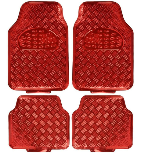 Foto de Tapetes Diseo Rojo Metalico Para Land Rover Freelander