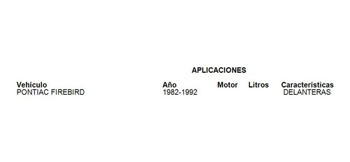 Balatas Delanteras Grc Toronado 1984 Oldsmobile Foto 5