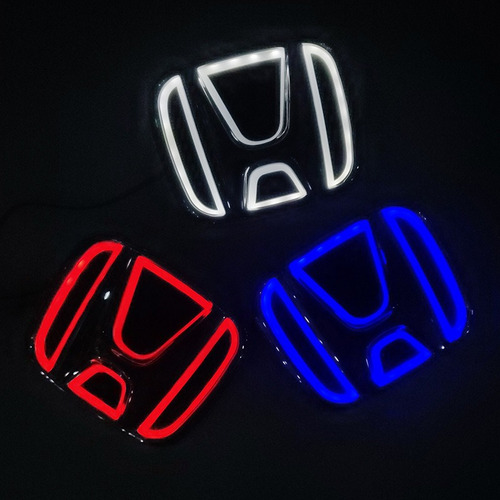 Adecuado Para Luces Led Con Logotipo De Honda De 9,8 X 8 Cm Foto 3