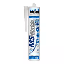 Adesivo Ms Hibrido Polímero Branco 400g Tekbond Profissional