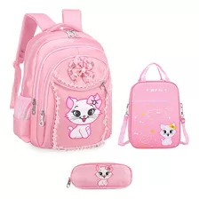 Set De 3 Mochilas Escolares Para Niñas Y Mujeres