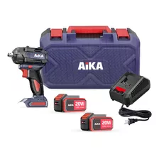 Chave De Impacto Potente Aika W500a 20v De 4.0ah 2 Baterias