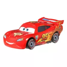 Disney Pixar Cars - Lightning Mcqueen With Racing Wheels 1/6